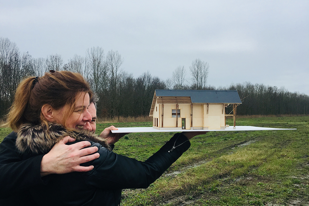 lasergesneden onderdelen voor maquette Open Kaart
