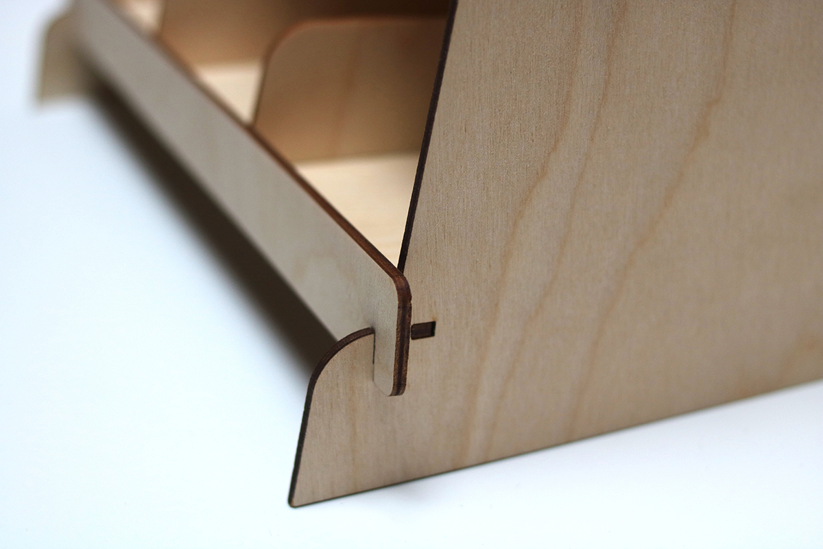 Laserbeest display modulair