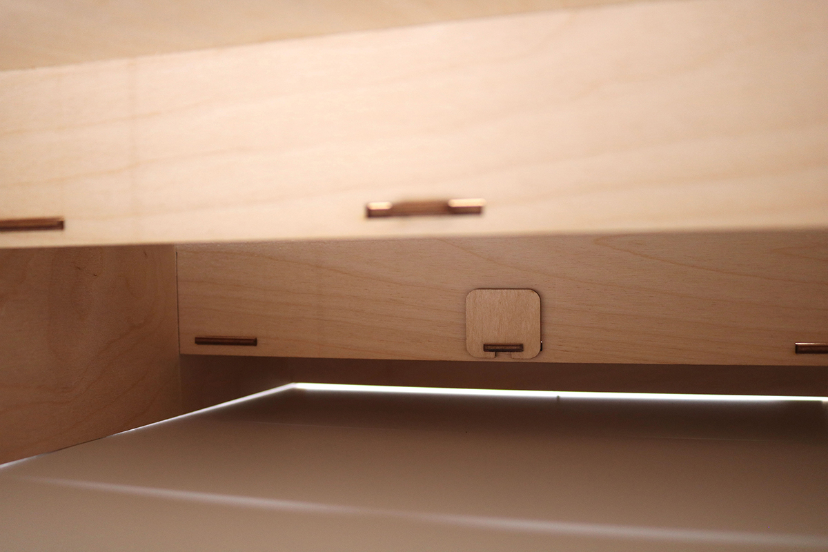 Laserbeest display modulair