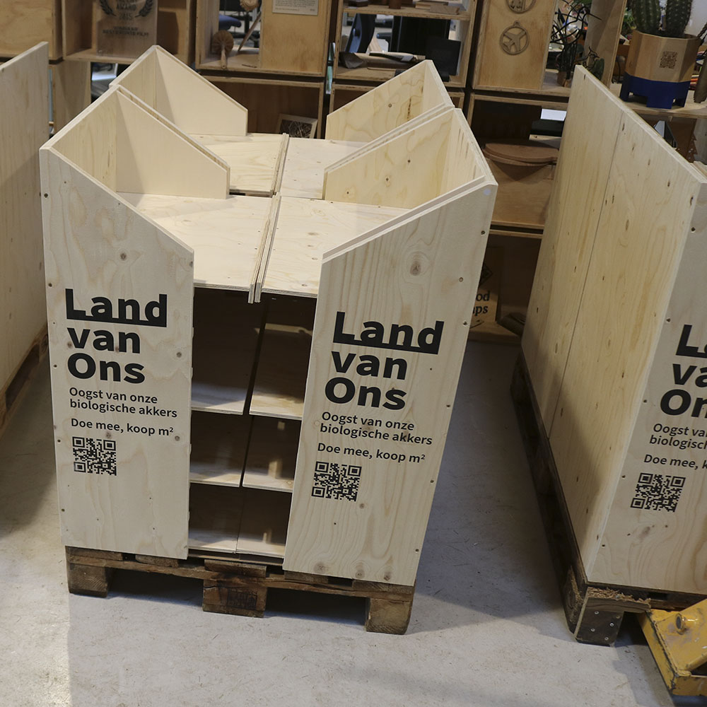 Displays voor Land van Ons