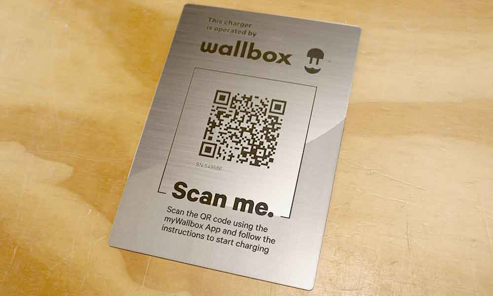 Laserbeest graveren QR code signing