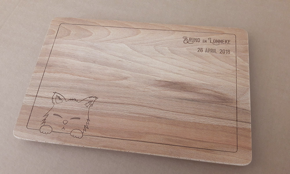 Laserbeest serveerplanken