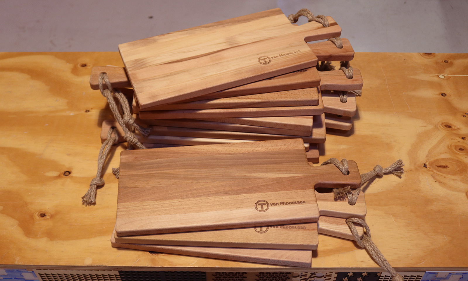 Laserbeest tapasplank