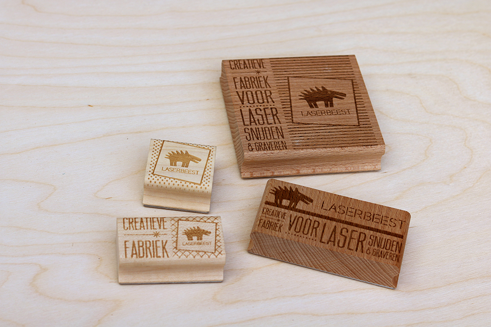 Laserbeest stempels