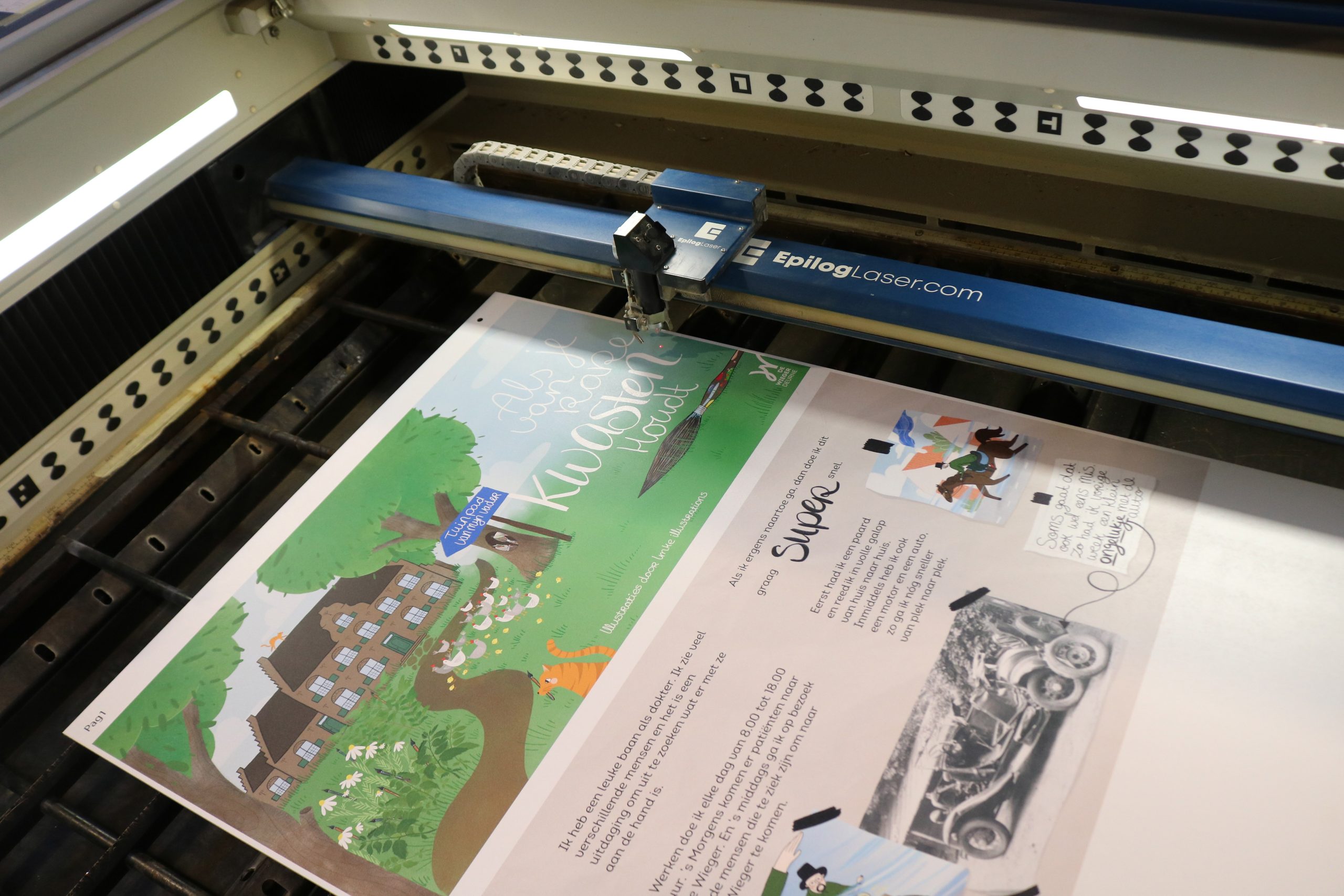 Houten kinderboek