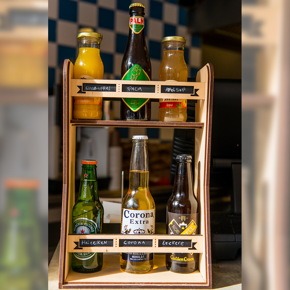 Toonbankdisplay voor Meneer Smakers